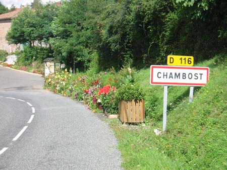Fleurissement Chambost